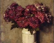 约翰内斯 埃弗特 艾克林格 : 花瓶里的菊花